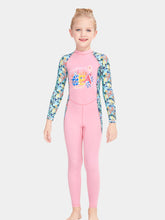 DIVE & SAIL Girls Cartoon Long Sleeve Dive Swimming Wetsuit